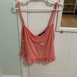 Pink crop top